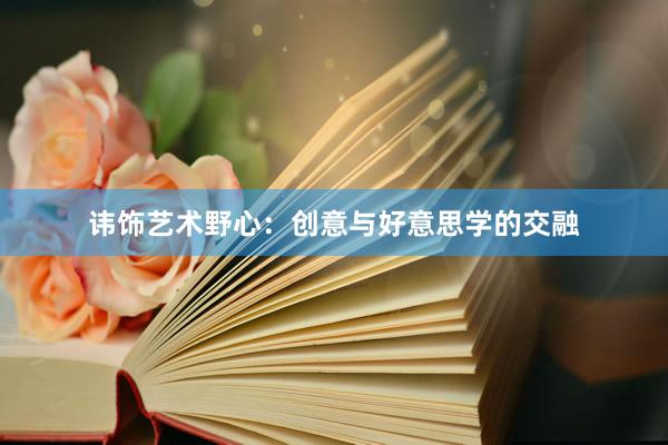 讳饰艺术野心：创意与好意思学的交融